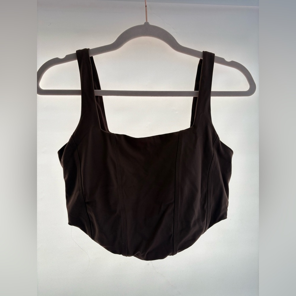 Dusty purple Women's Crop  workout Top